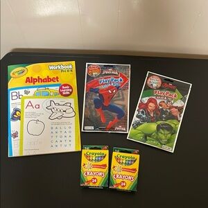 Crayola Kids Activity Set with Crayons and Play Packs